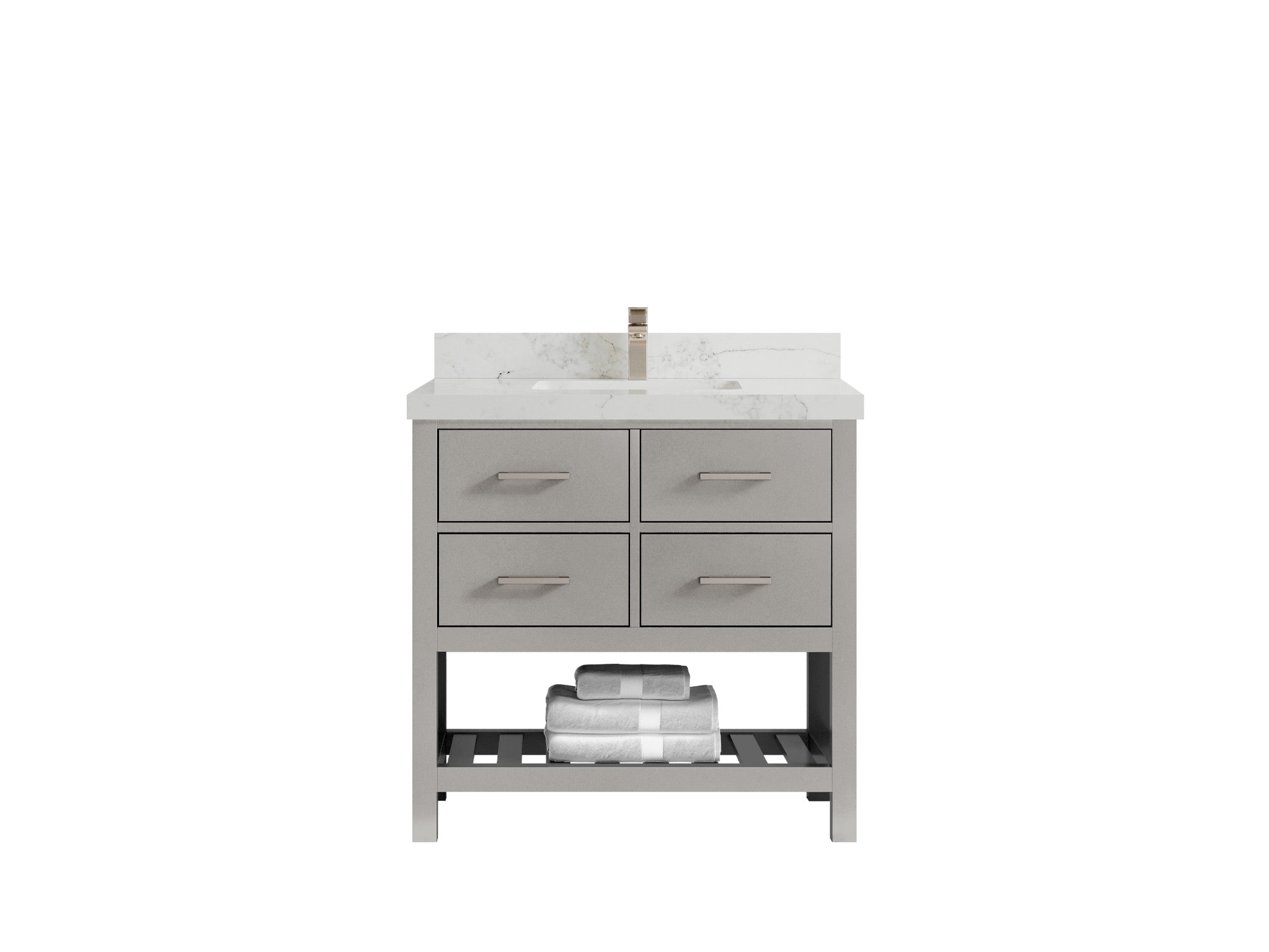 Parker 36 in. W x 22 in. D Single Sink Bathroom Vanity - Willow Bath and Vanity