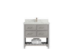Parker 36 in. W x 22 in. D Single Sink Bathroom Vanity - photo 18