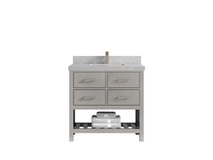 Parker 36 in. W x 22 in. D Single Sink Bathroom Vanity - photo 24