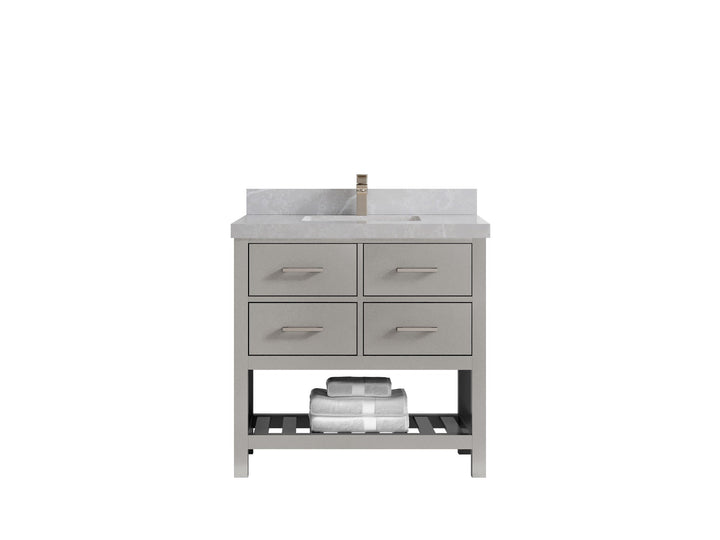 Parker 36 in. W x 22 in. D Single Sink Bathroom Vanity - photo 24
