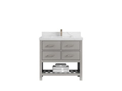 Parker 36 in. W x 22 in. D Single Sink Bathroom Vanity - photo 16