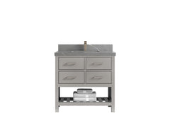 Parker 36 in. W x 22 in. D Single Sink Bathroom Vanity - photo 26