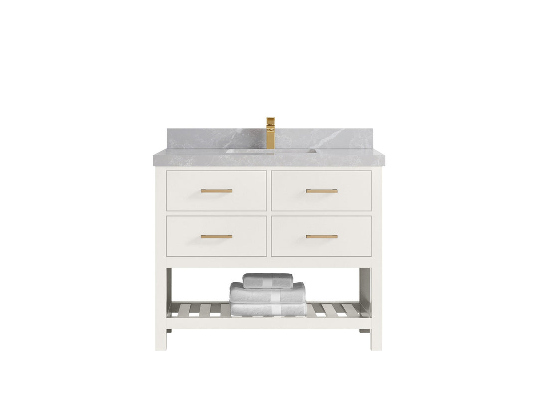 Parker 42 in. W x 22 in. D Single Sink Bathroom Vanity - Willow Bath and Vanity