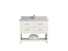 Parker 42 in. W x 22 in. D Single Sink Bathroom Vanity - photo 32