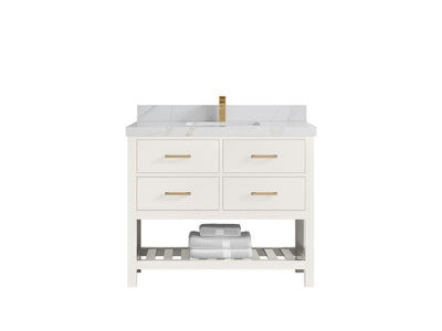 Parker 42 in. W x 22 in. D Single Sink Bathroom Vanity - Willow Bath and Vanity
