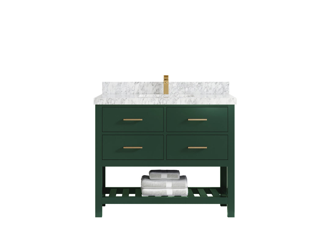Parker 42 in. W x 22 in. D Single Sink Bathroom Vanity - Willow Bath and Vanity