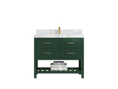 Parker 42 in. W x 22 in. D Single Sink Bathroom Vanity - photo 36