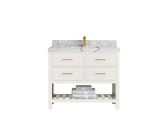 Parker 42 in. W x 22 in. D Single Sink Bathroom Vanity - photo 36