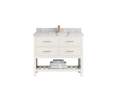 Parker 42 in. W x 22 in. D Single Sink Bathroom Vanity - Willow Bath and Vanity