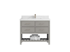 Parker 42 in. W x 22 in. D Single Sink Bathroom Vanity - photo 16