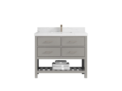 Parker 42 in. W x 22 in. D Single Sink Bathroom Vanity - Willow Bath and Vanity