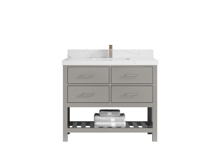 Parker 42 in. W x 22 in. D Single Sink Bathroom Vanity - photo 16