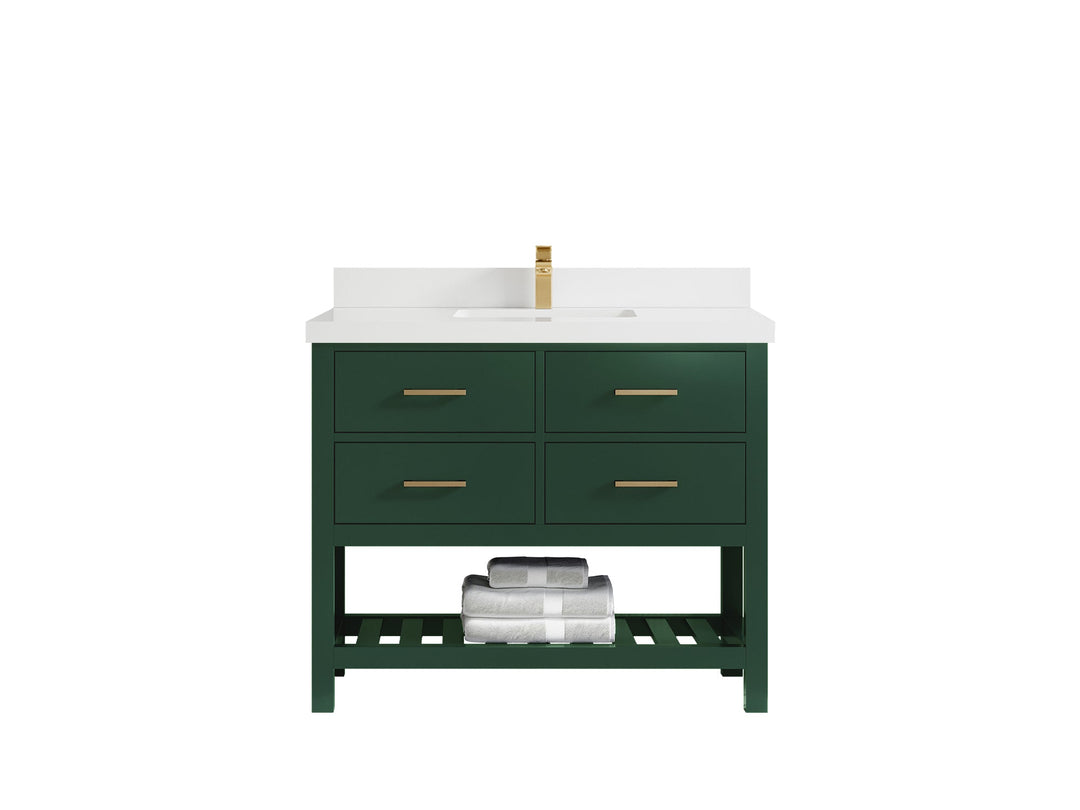 Parker 42 in. W x 22 in. D Single Sink Bathroom Vanity - Willow Bath and Vanity