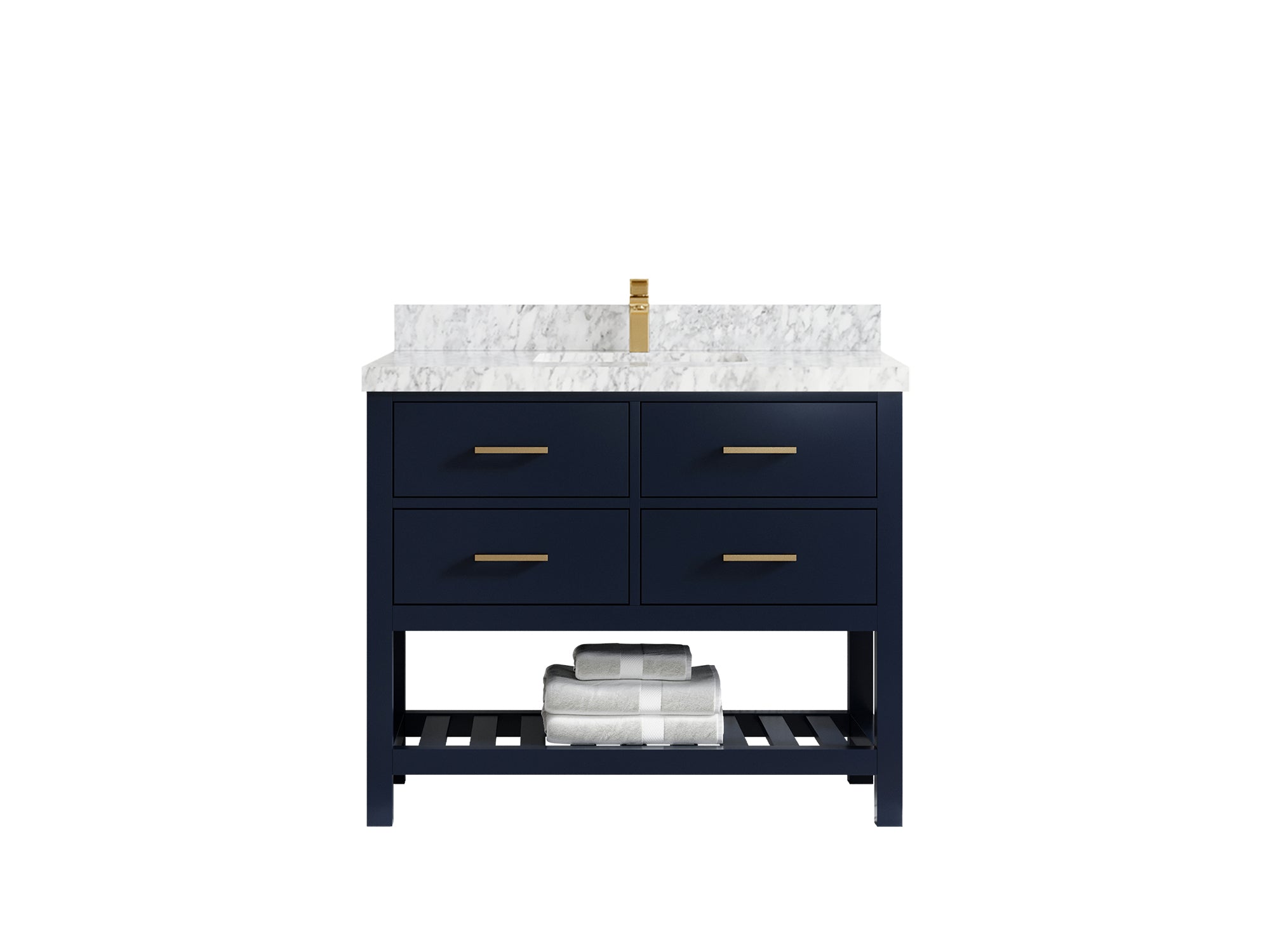 Parker 42 in. W x 22 in. D Single Sink Bathroom Vanity - Willow Bath and Vanity