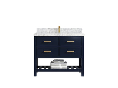 Parker 42 in. W x 22 in. D Single Sink Bathroom Vanity - Willow Bath and Vanity