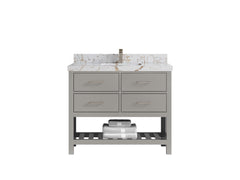 Parker 42 in. W x 22 in. D Single Sink Bathroom Vanity - photo 32