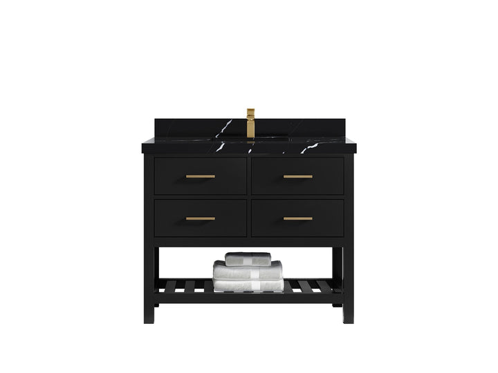 Parker 42 in. W x 22 in. D Single Sink Bathroom Vanity - photo 8