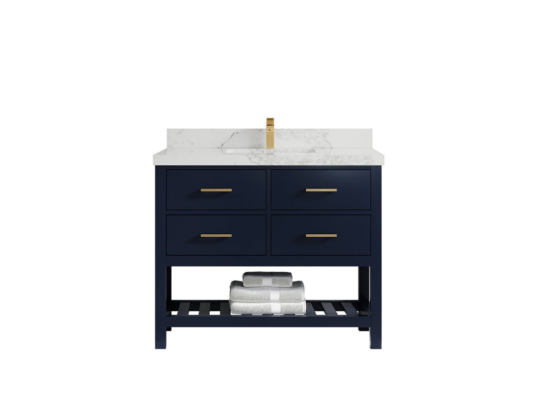 Parker 42 in. W x 22 in. D Single Sink Bathroom Vanity - Willow Bath and Vanity