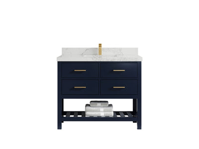 Parker 42 in. W x 22 in. D Single Sink Bathroom Vanity - Willow Bath and Vanity