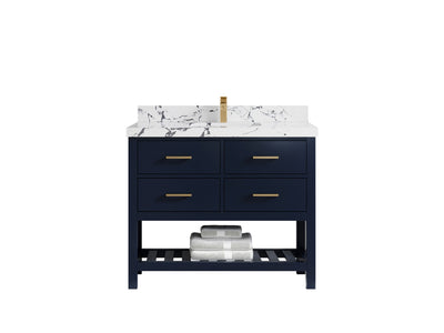 Parker 42 in. W x 22 in. D Single Sink Bathroom Vanity - Willow Bath and Vanity