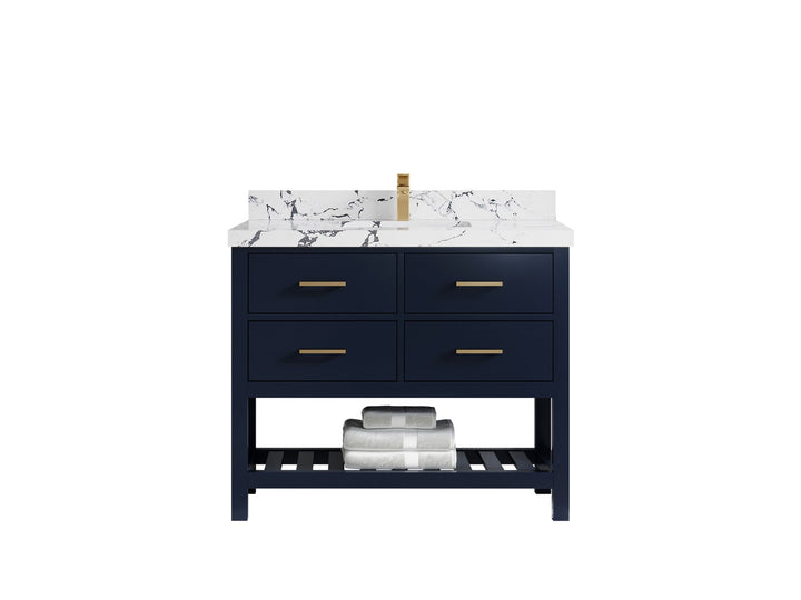 Parker 42 in. W x 22 in. D Single Sink Bathroom Vanity - photo 8
