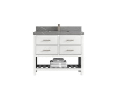 Parker 42 in. W x 22 in. D Single Sink Bathroom Vanity - photo 30
