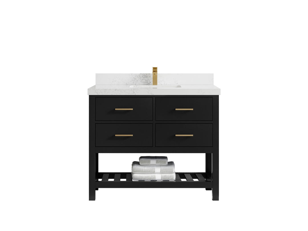 Parker 42 in. W x 22 in. D Single Sink Bathroom Vanity - Willow Bath and Vanity