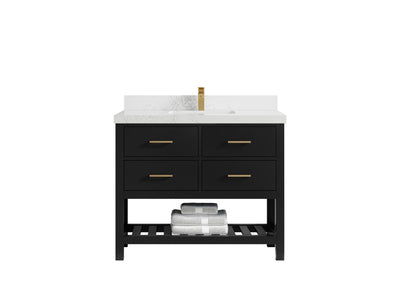 Parker 42 in. W x 22 in. D Single Sink Bathroom Vanity - Willow Bath and Vanity