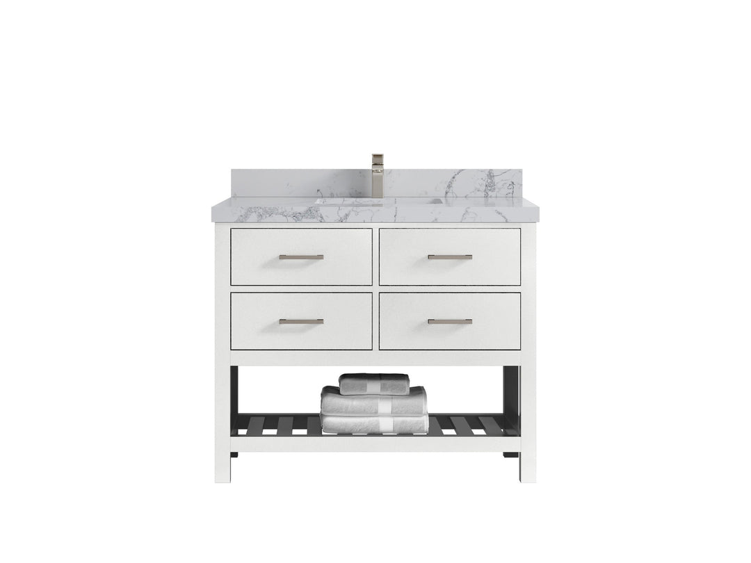 Parker 42 in. W x 22 in. D Single Sink Bathroom Vanity - Willow Bath and Vanity