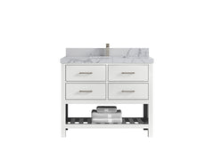 Parker 42 in. W x 22 in. D Single Sink Bathroom Vanity - photo 36