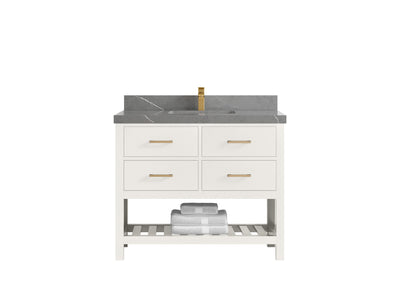 Parker 42 in. W x 22 in. D Single Sink Bathroom Vanity - Willow Bath and Vanity