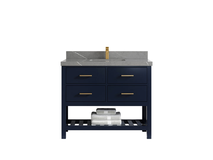 Parker 42 in. W x 22 in. D Single Sink Bathroom Vanity - photo 29