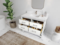 Parker 42 in. W x 22 in. D Single Sink Bathroom Vanity - photo 3