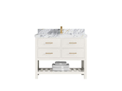 Parker 42 in. W x 22 in. D Single Sink Bathroom Vanity - photo 28