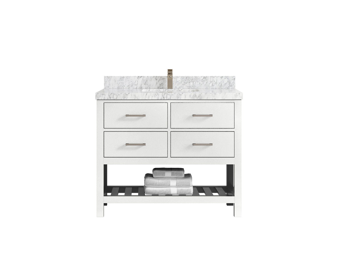 Parker 42 in. W x 22 in. D Single Sink Bathroom Vanity - Willow Bath and Vanity