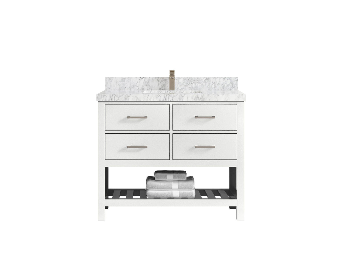Parker 42 in. W x 22 in. D Single Sink Bathroom Vanity - Willow Bath and Vanity