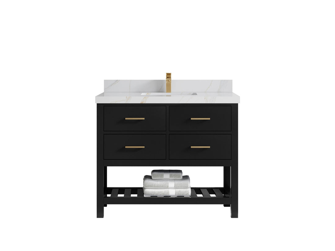 Parker 42 in. W x 22 in. D Single Sink Bathroom Vanity - Willow Bath and Vanity