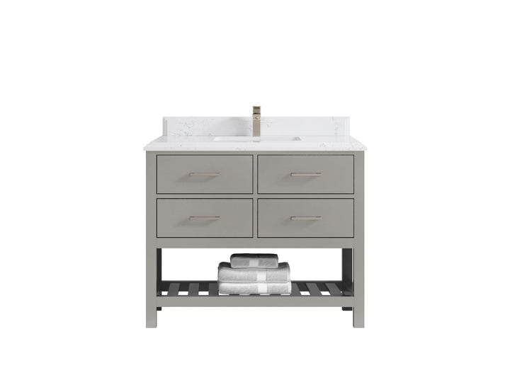 Parker 42 in. W x 22 in. D Single Sink Bathroom Vanity - photo 49
