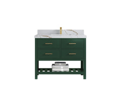 Parker 42 in. W x 22 in. D Single Sink Bathroom Vanity - photo 12