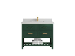 Parker 42 in. W x 22 in. D Single Sink Bathroom Vanity - photo 8