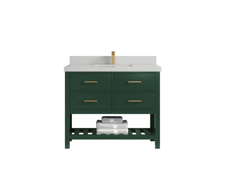 Parker 42 in. W x 22 in. D Single Sink Bathroom Vanity - photo 8
