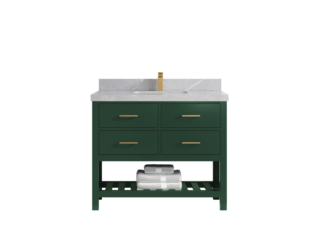 Parker 42 in. W x 22 in. D Single Sink Bathroom Vanity - Willow Bath and Vanity