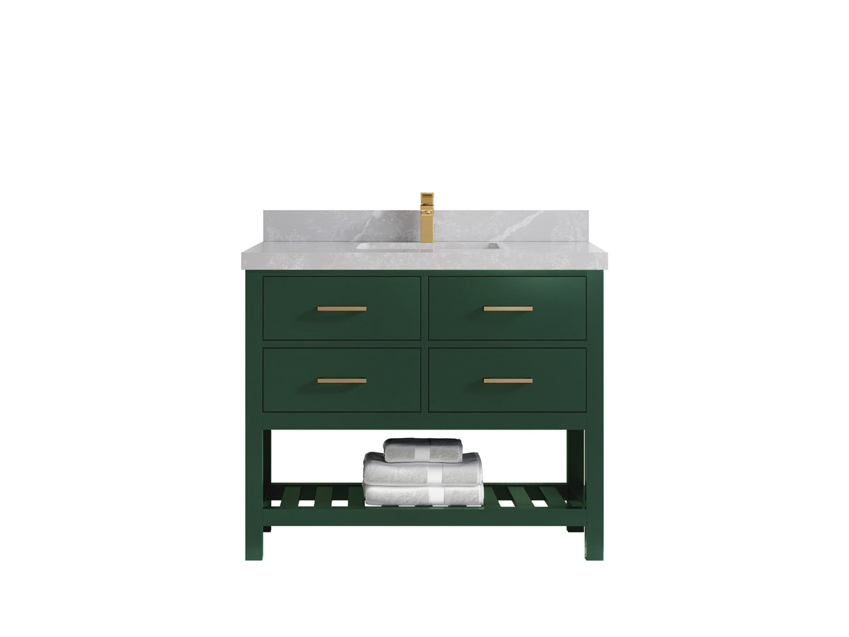 Parker 42 in. W x 22 in. D Single Sink Bathroom Vanity - Willow Bath and Vanity