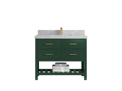 Parker 42 in. W x 22 in. D Single Sink Bathroom Vanity - Willow Bath and Vanity