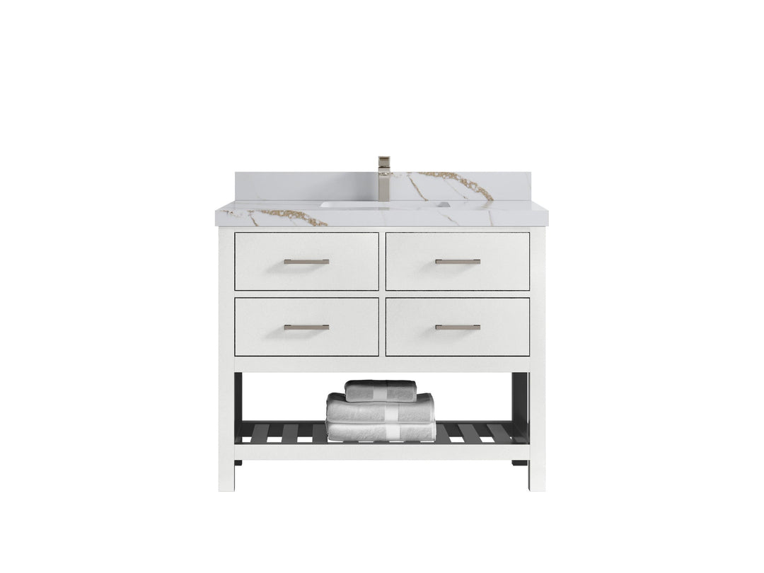Parker 42 in. W x 22 in. D Single Sink Bathroom Vanity - Willow Bath and Vanity