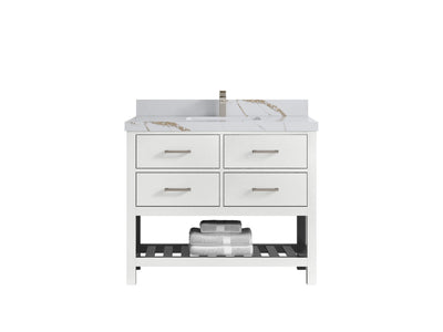 Parker 42 in. W x 22 in. D Single Sink Bathroom Vanity - Willow Bath and Vanity