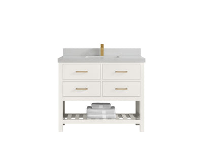 Parker 42 in. W x 22 in. D Single Sink Bathroom Vanity - Willow Bath and Vanity