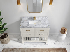 Parker 42 in. W x 22 in. D Single Sink Bathroom Vanity - photo 27
