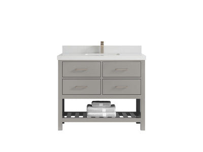 Parker 42 in. W x 22 in. D Single Sink Bathroom Vanity - Willow Bath and Vanity