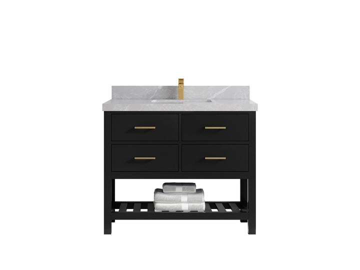 Parker 42 in. W x 22 in. D Single Sink Bathroom Vanity - photo 26